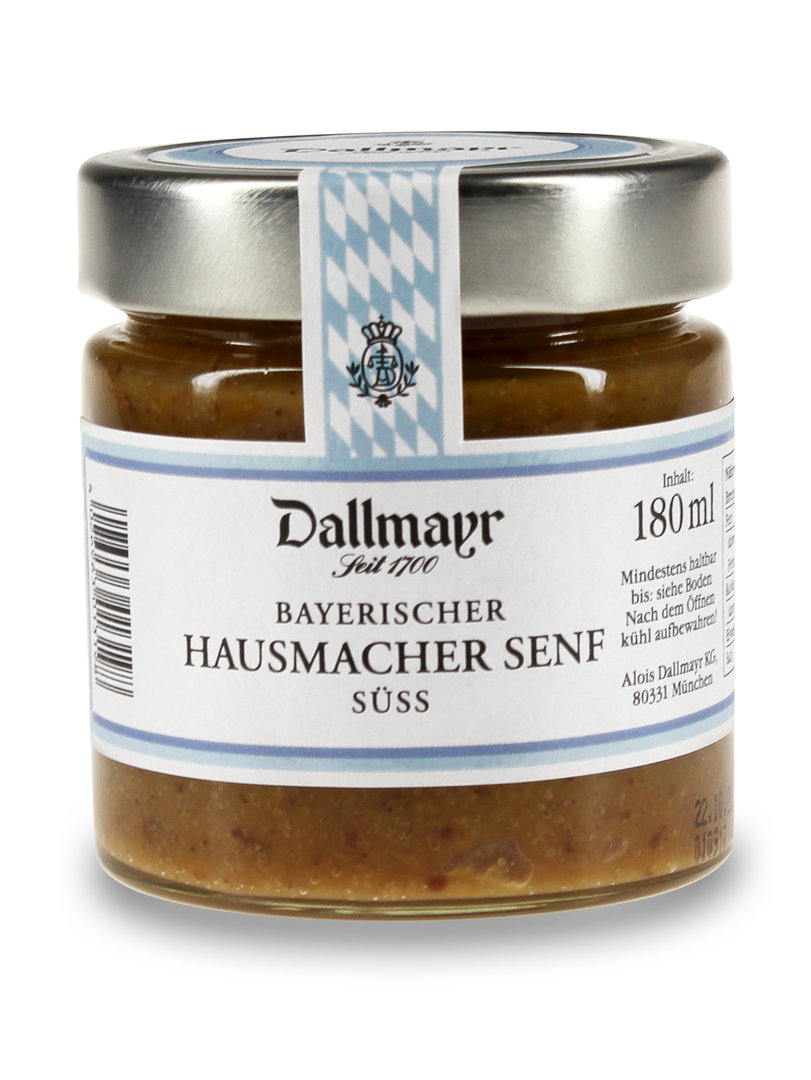 Bayerischer Hausmacher Senf süß Dallmayr Bayerischer Hausmacher Senf süß Dallmayr