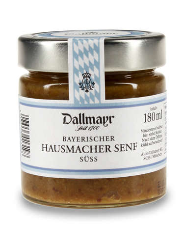 Bayerischer Hausmacher Senf süß Dallmayr Bayerischer Hausmacher Senf süß Dallmayr