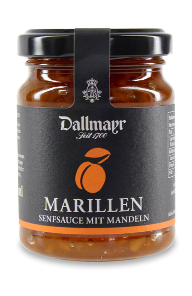 Marillen-Senfsauce mit Mandeln Dallmayr Marillen-Senfsauce mit Mandeln Dallmayr
