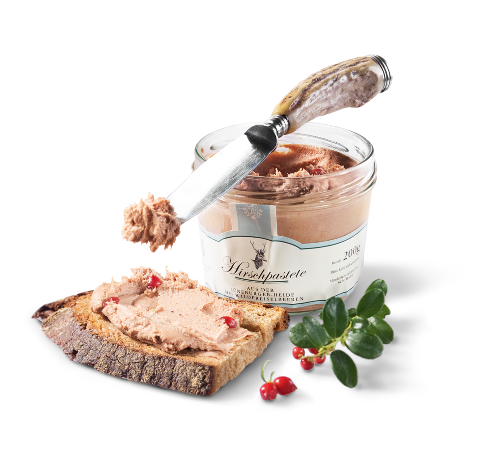 Hirschpastete mit Wildpreiselbeere