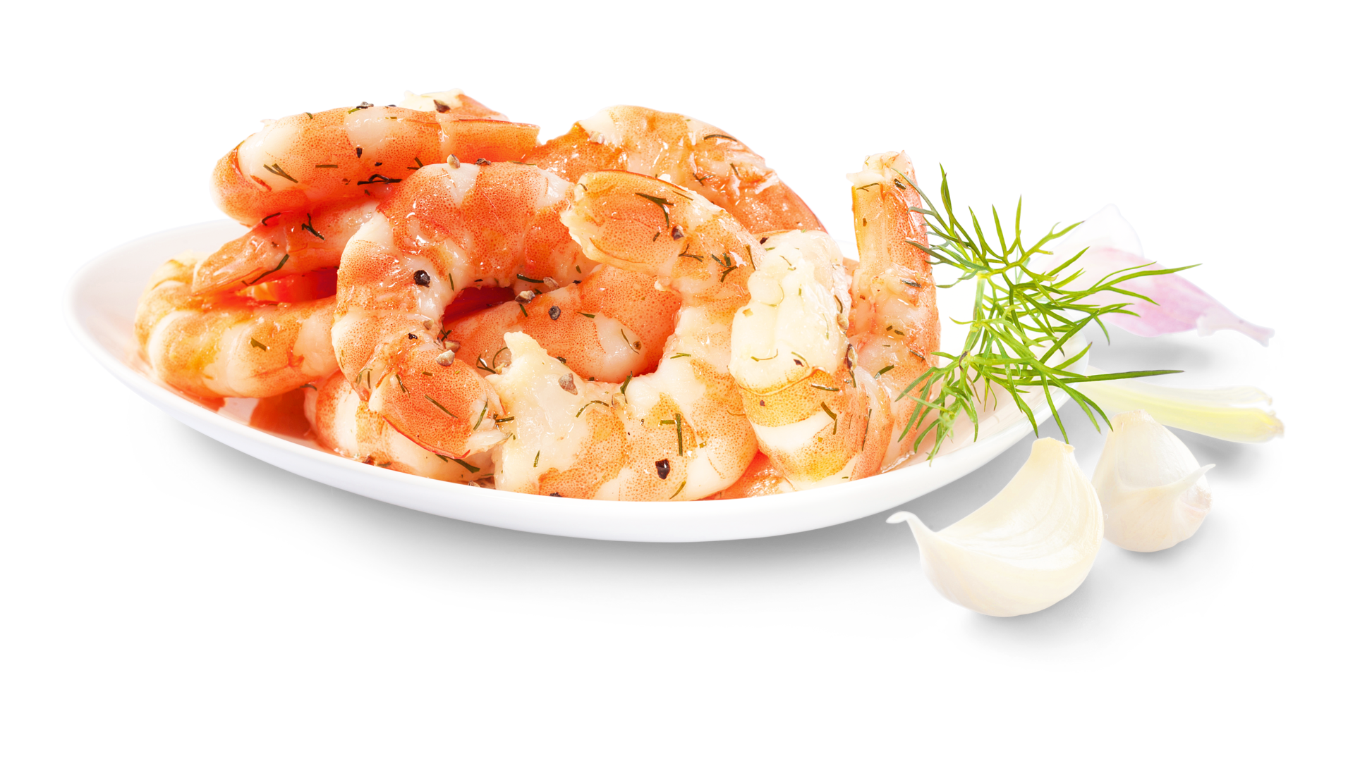 Image of King Prawns, Knoblauch, Olivenöl