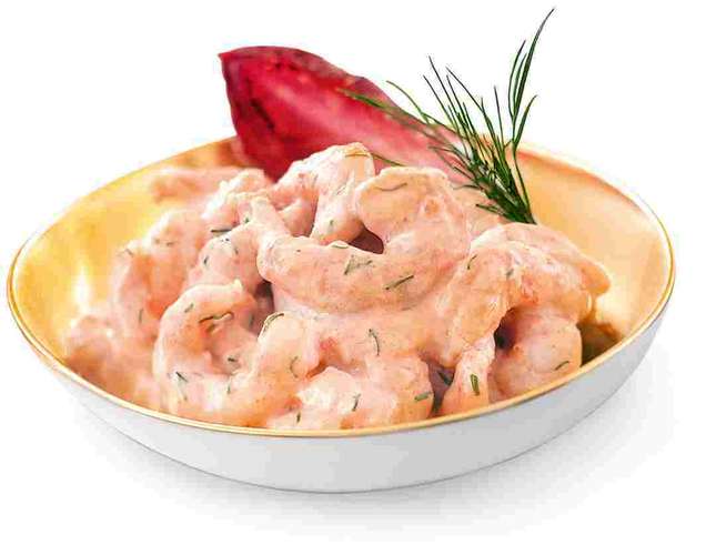 Shrimps in Cocktailsauce Shrimps in Cocktailsauce