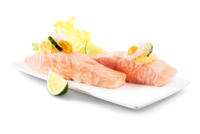 Lachs, Ei, Shrimp