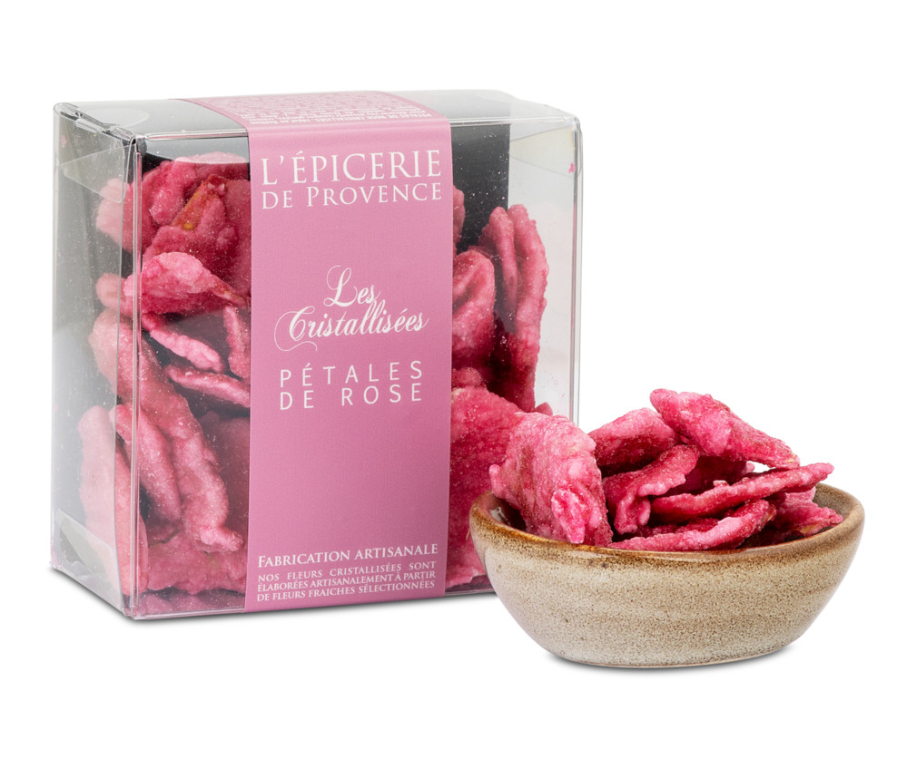 Rosenblätter kristallisiert Epicerie de Provence Rosenblätter kristallisiert Epicerie de Provence