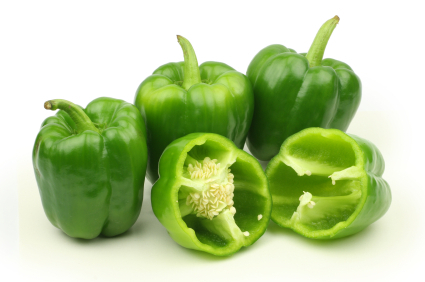 Paprika grün Paprika grün