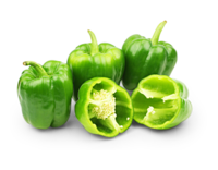 Paprika grün