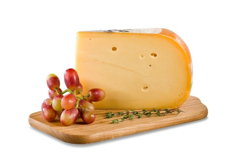 Gouda jung past., mind. 48% Fett i. Tr. Gouda jung past., mind. 48% Fett i. Tr.