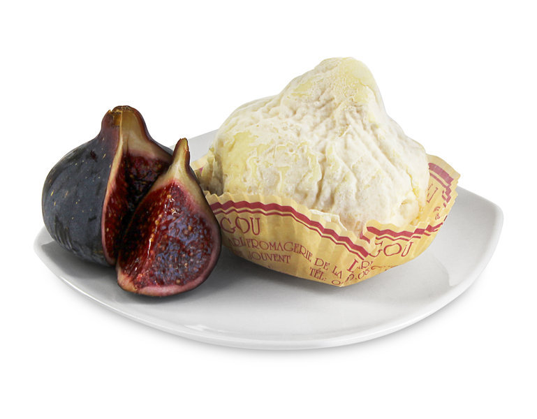 Figou - Ziegenfrischkäse mit Feige Rohmilch, mind. 45% Fett i. Tr. Figou - Ziegenfrischkäse mit Feige Rohmilch, mind. 45% Fett i. Tr.