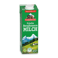 Bergbauernmilch 3,5% frisch (P) länger haltbar Berchtesgadener Land Bergbauernmilch 3,5% frisch (P) länger haltbar Berchtesgadener Land