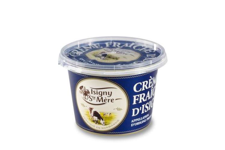 Créme-fraîche "Isigny" past. Créme-fraîche "Isigny" past.