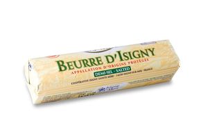 Sauerrahmbutter gesalzen "Isigny" AOC, past. 82% Sauerrahmbutter gesalzen "Isigny" AOC, past. 82%