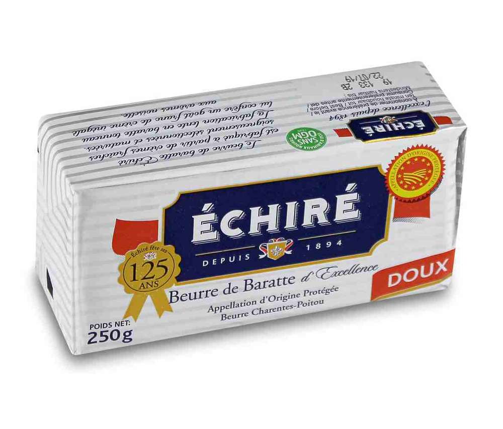 Sauerrahmbutter Beurre Échiré AOP, Past. 82% Fett