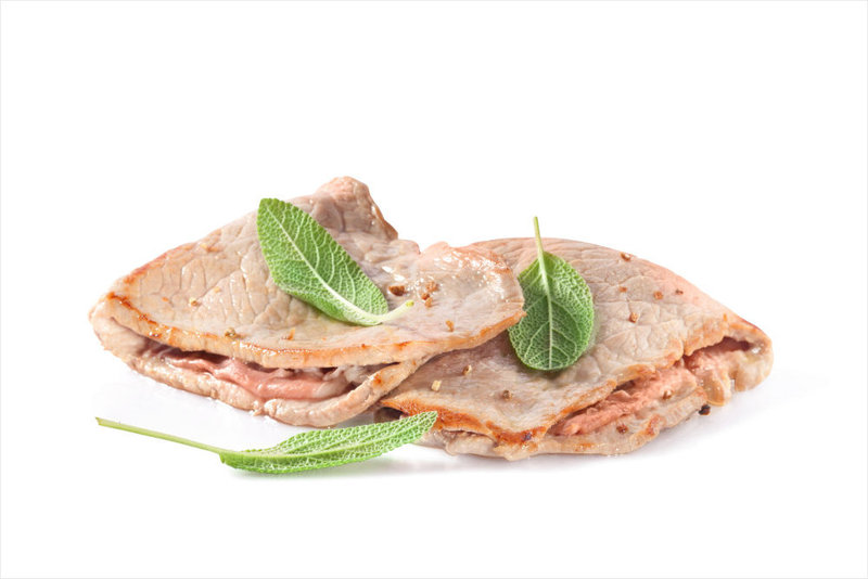 Kalbsschnitzel Saltimbocca Kalbsschnitzel Saltimbocca