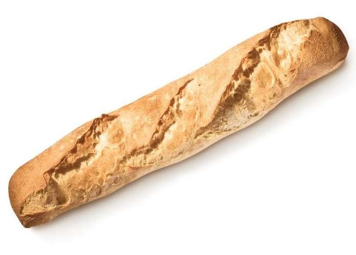 Baguette Parisienne, doppelt gebacken, ganz Baguette Parisienne, doppelt gebacken, ganz