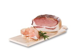Karreespeck, Steiermark geschnitten Karreespeck, Steiermark geschnitten