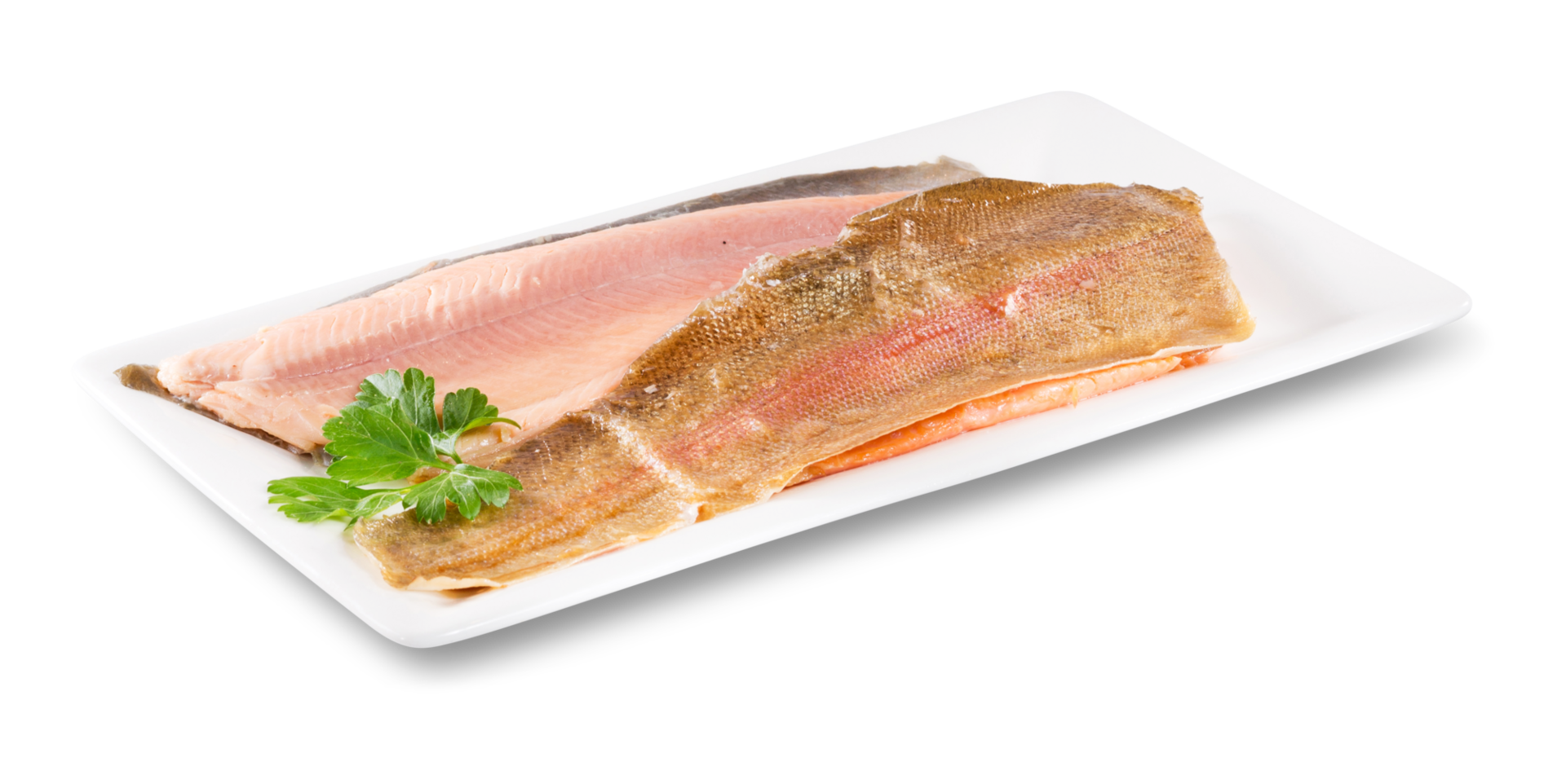 Image of Lachsforellenfilet bayerisch geräuchert