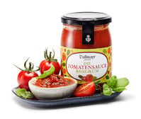 Die Tomatensauce mit Basilikum Dallmayr