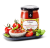 Die Tomatensauce mit Basilikum Die Tomatensauce mit Basilikum
