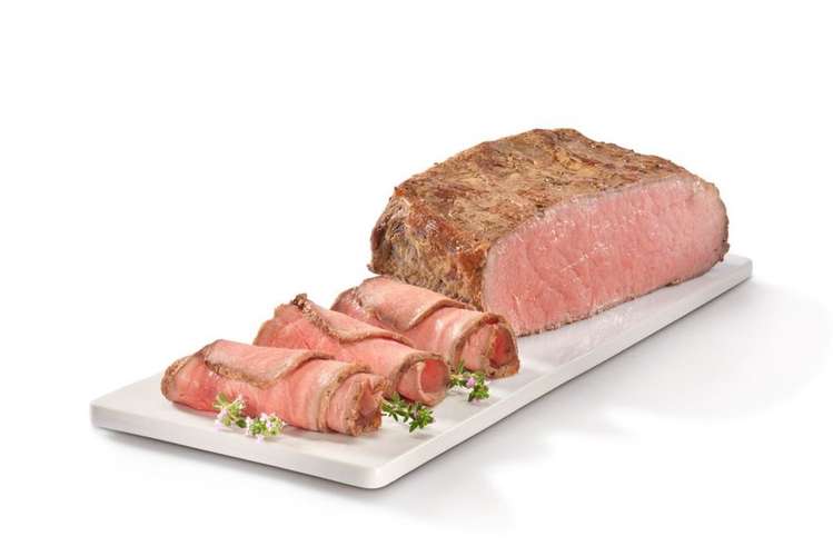 Roastbeef, englisch gebraten Roastbeef, englisch gebraten