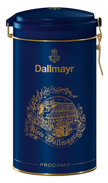 3er Pack 3 x 0,5 kg Schmuckdose Dallmayr Kaffeedose blau für 500g Kaffee