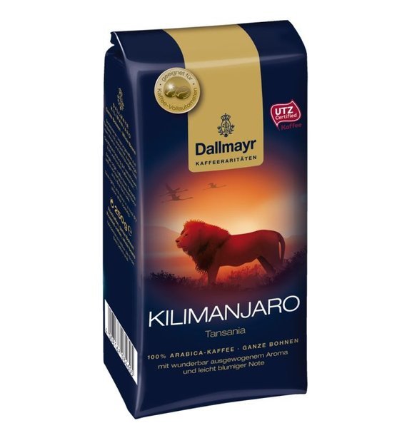 Kaffeerarität Kilimanjaro ganze Bohne