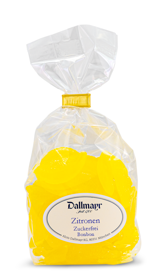 Image of Zitronen Bonbons zuckerfrei Dallmayr