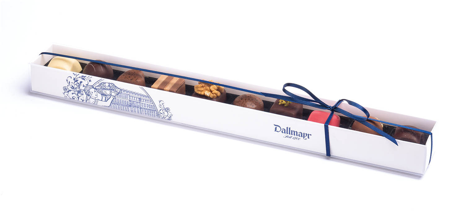 Pralinen 'Klarsichtstange' Dallmayr