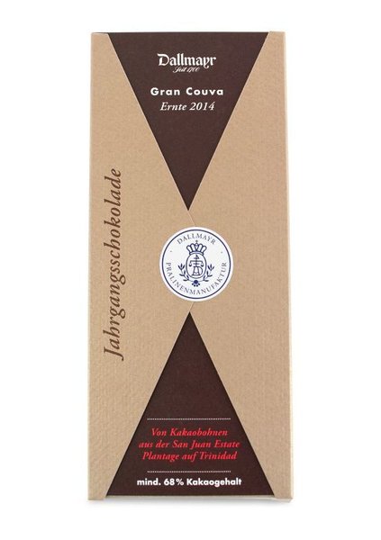 Gran Couva 68% Jahrgangsschokolade Dallmayr Gran Couva 68% Jahrgangsschokolade Dallmayr