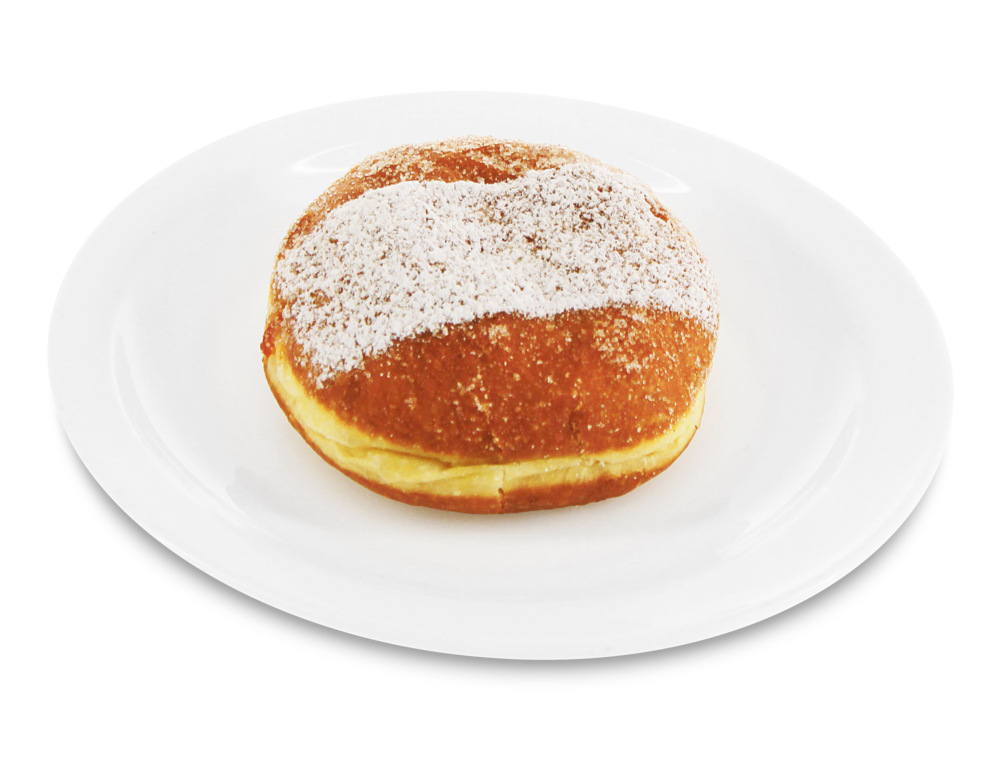 Hagebuttenkrapfen gepudert Hagebuttenkrapfen gepudert