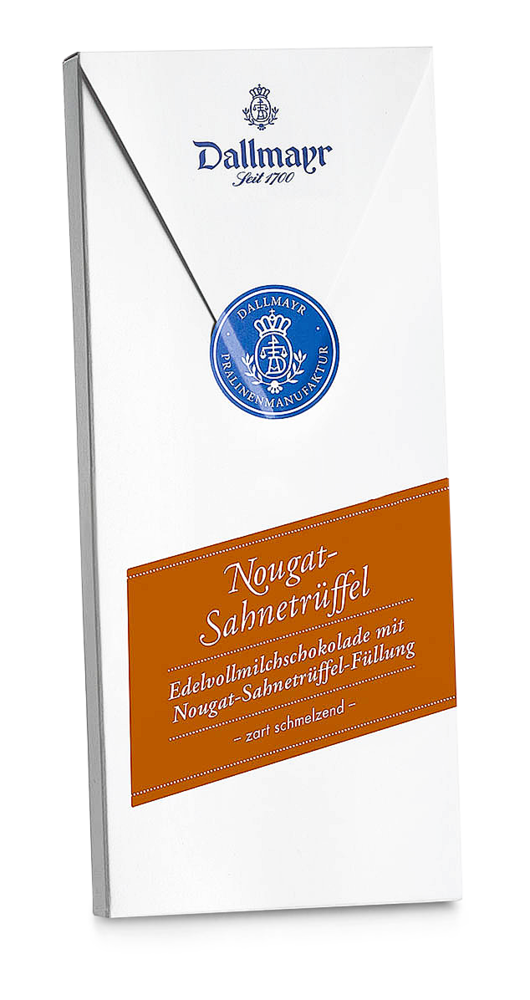 Nougat-Sahnetrüffel Schokolade Dallmayr Nougat-Sahnetrüffel Schokolade Dallmayr