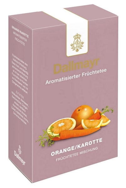 Orange/Karotte Aromatisierte Früchteteemischung