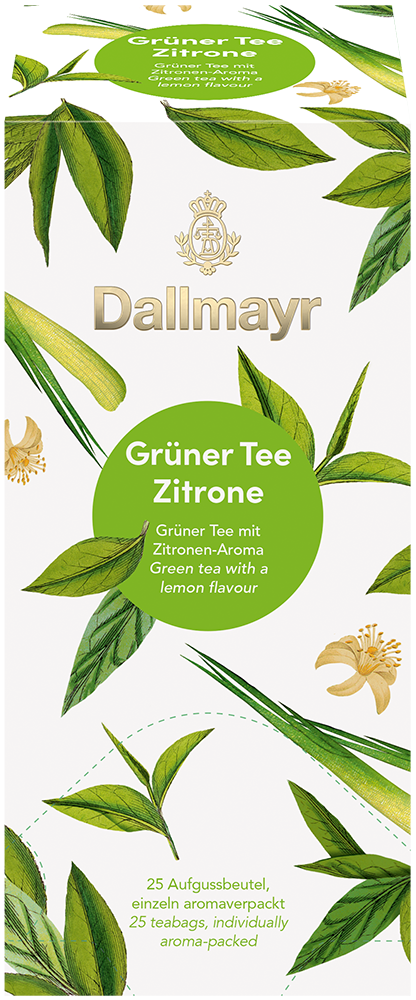 Grüner Tee Zitrone