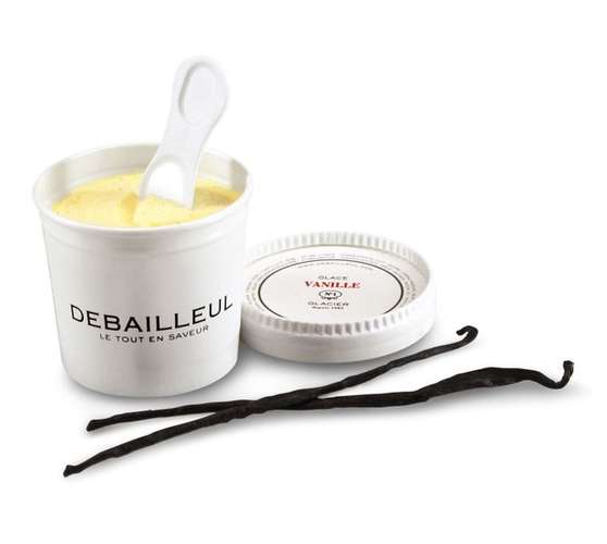 Vanille Eiscreme Vanille Eiscreme