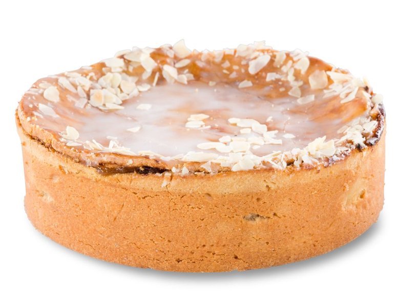 Apfelkuchen gedeckt & glasiert für ca. 6 Personen Apfelkuchen gedeckt & glasiert für ca. 6 Personen