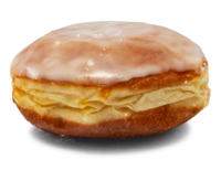 Himbeerkrapfen glasiert