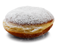 Marillenkrapfen gepudert