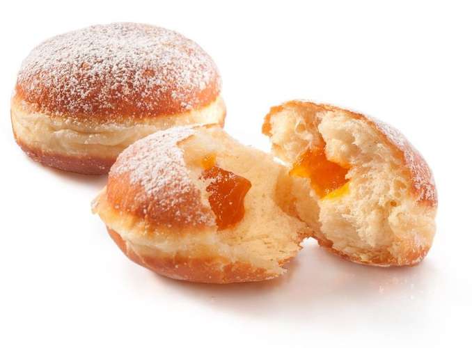 Marillenkrapfen gepudert Marillenkrapfen gepudert