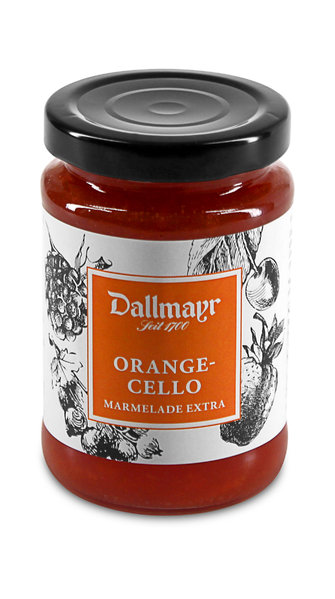 Orangecellomarmelade extra Dallmayr