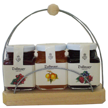 Fruchtaufstrich Geschenk Set, 3 x 110g Dallmayr Fruchtaufstrich Geschenk Set, 3 x 110g Dallmayr