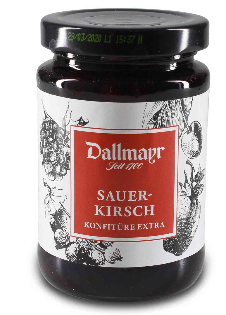 Sauerkirschkonfitüre extra Dallmayr