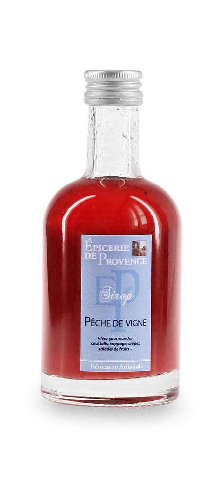 Weinberg Pfirsich Sirup Epicerie de Provence