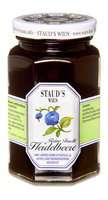 Heidelbeerkonfitüre mit Apfelsaft gesüßt ohne Zucker Heidelbeerkonfitüre mit Apfelsaft gesüßt ohne Zucker
