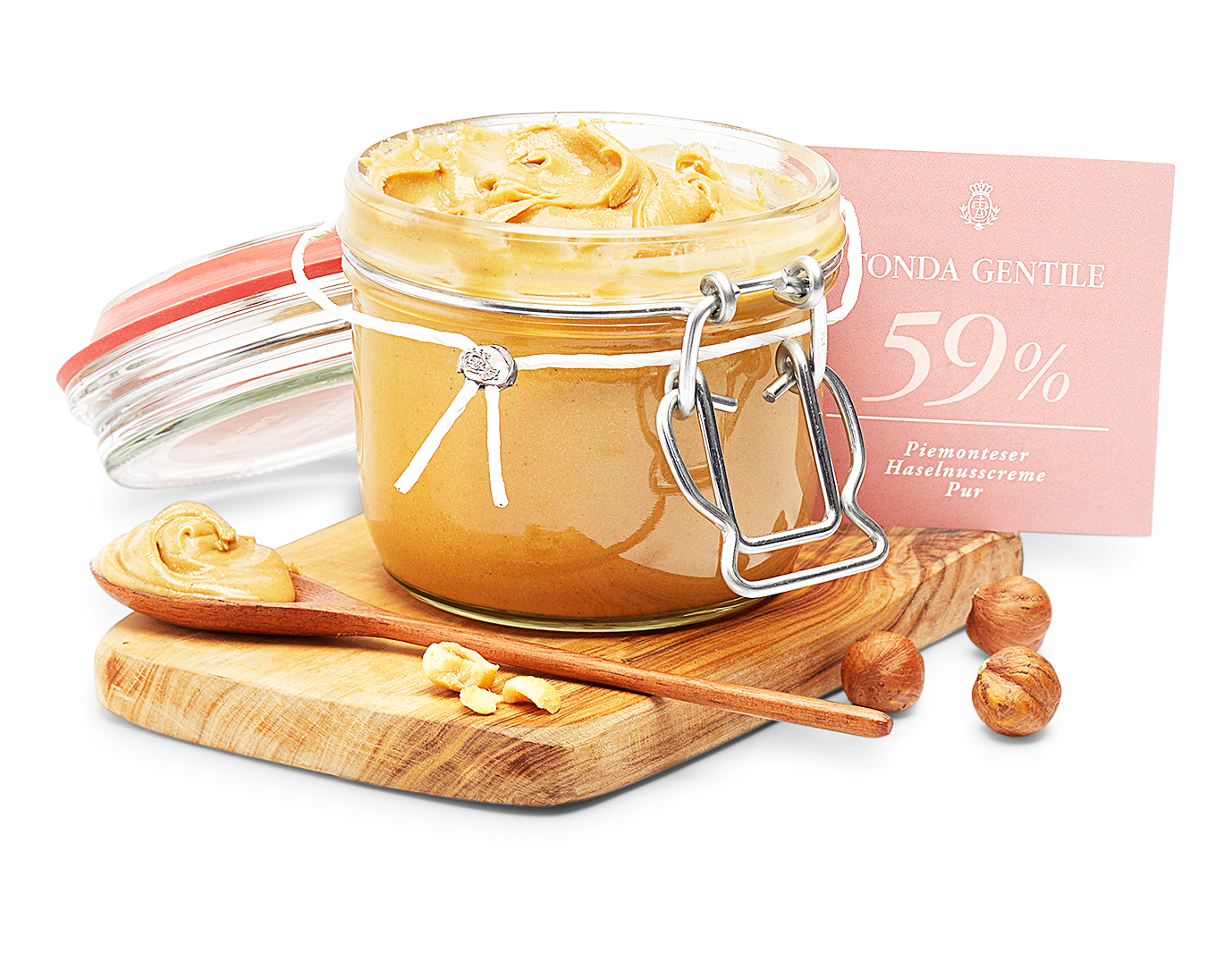 Image of Tonda Gentile 59% Piemonteser Haselnusscreme