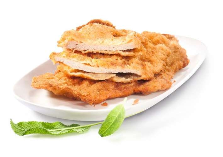 Kalbsschnitzel paniert Kalbsschnitzel paniert