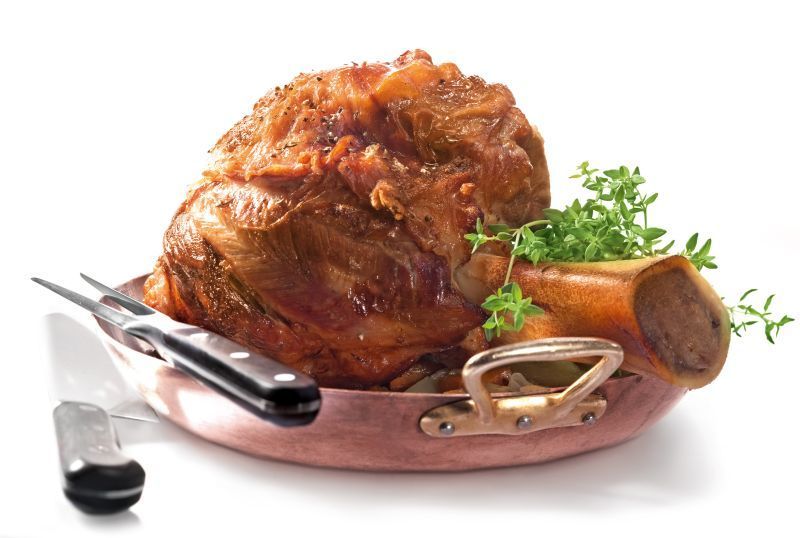 Kalbshaxe gebraten Kalbshaxe gebraten
