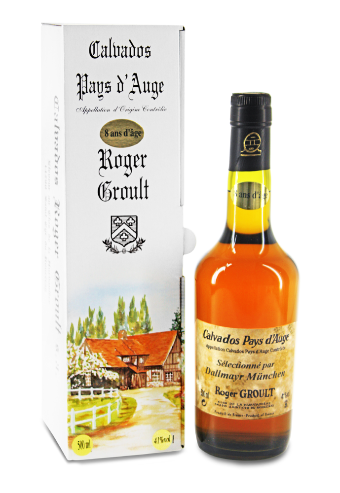 Calvados Pays d' Auge Roger Groult - 8 Jahre Calvados Pays d' Auge Roger Groult - 8 Jahre