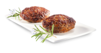 Entenpflanzerl gebraten