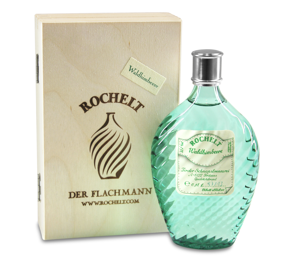 Image of Rochelt Waldhimbeere Glasflachmann
