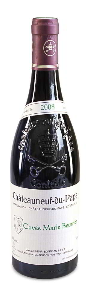 2008 Châteauneuf-du-Pape AC "Cuvée Marie Beurrier" 2008 Châteauneuf-du-Pape AC "Cuvée Marie Beurrier"