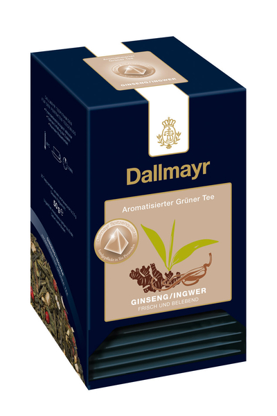 Dallmayr Grüner Tee Ginseng/Ingwer